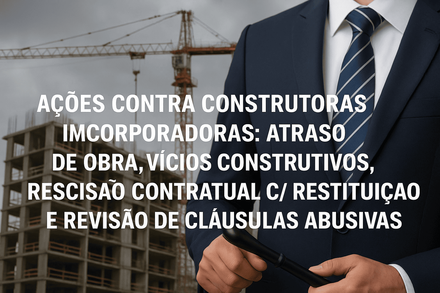 Ações Contra Construtoras / Incorporadoras: Atraso de Obra, Vícios Construtivos, Rescisão Contratual c/ Restituição e Revisão de Cláusulas Abusivas - Bonfante e Lemos Advogados Associados - Advogado Cascavel - PR